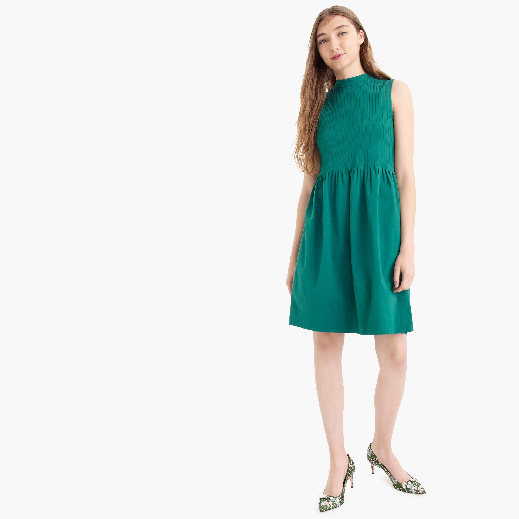 High Neck Stretch Dresses